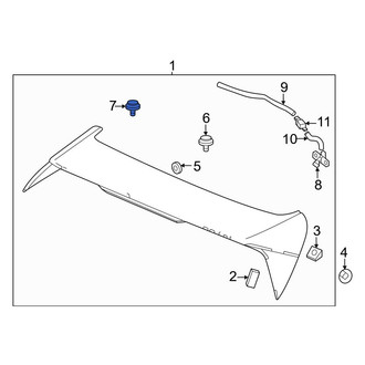 Honda OE - Roof Opening Trim Clip