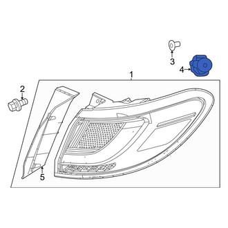 Honda OE - Tail Light Clip
