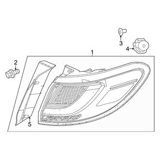 Honda OE - Rear Lamps - Tail Lamps