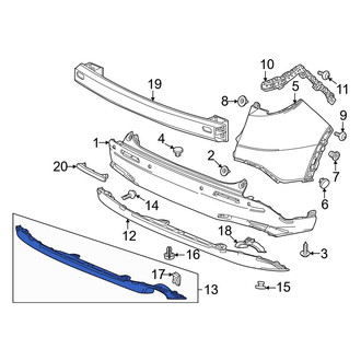 Honda OE - Rear Valance Panel