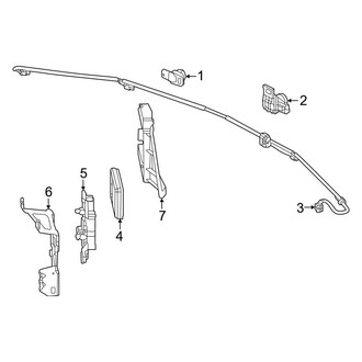 Honda OE - Rear Bumper - Electrical Components (EX-L / Sport)