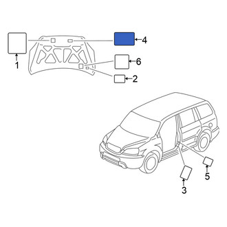 Honda OE - Air Bag Information Label