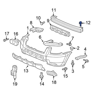 Honda OE - Trailer Hitch Receiver Bolt