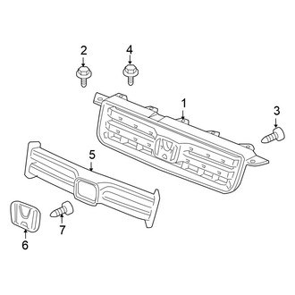 Honda OE - Grille & Components