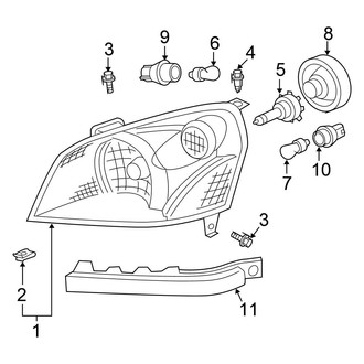 Honda OE - Front Lamps - Fog Lamps