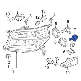 Honda OE - Fog Light Bulb