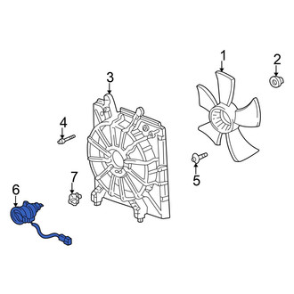 Honda OE - Engine Cooling Fan Motor