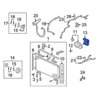 Honda OE - A/C Compressor Bracket