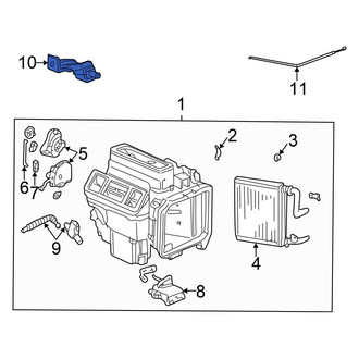 Honda OE - HVAC Heater Control Valve