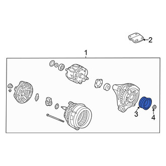 Honda OE - Alternator Pulley