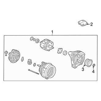 Honda OE - Electrical - Alternator (EX / LX)