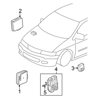 Honda OE - Electrical Components (In Cabin)