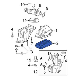 Honda OE - Engine Air Filter