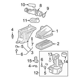 Honda OE - Engine / Transaxle - Air Intake