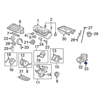 Honda OE - Engine Timing Crankshaft Gear
