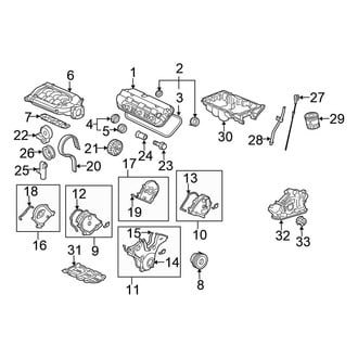 Honda OE - Engine / Transaxle - Engine Parts