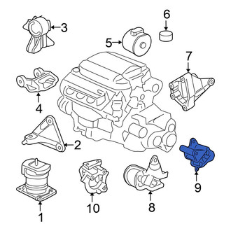 Honda OE - Rear Automatic Transmission Mount