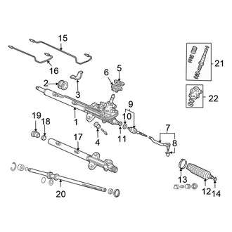 Honda OE - Steering Gear & Linkage