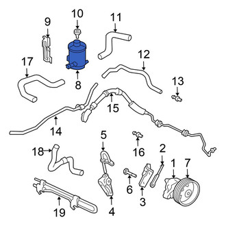 Honda OE - Power Steering Reservoir
