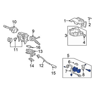 Honda OE - Steering Column Lock