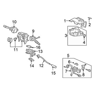 Honda OE - Steering Column - Shroud, Switches & Levers