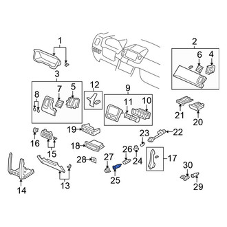 Honda OE - Front 12 Volt Accessory Power Outlet