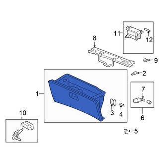 Honda OE - Front Glove Box