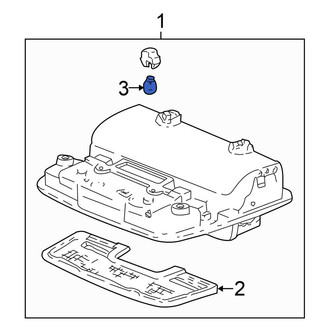 Honda OE - Map Light Bulb