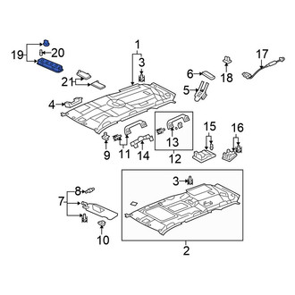 Honda OE - Rear Dome Light