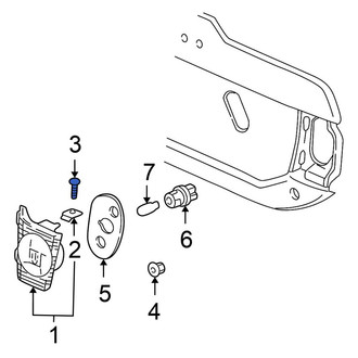 Honda OE - Grille Screw