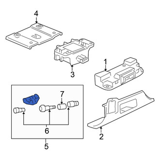 Honda OE - Tire Pressure Monitoring System (TPMS) Sensor