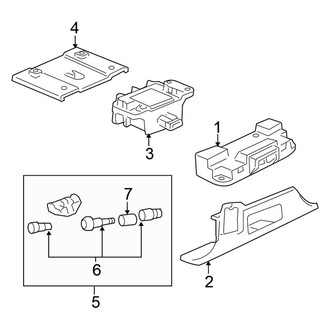 Honda OE - Electrical - Tire Pressure Monitor Components (LX)