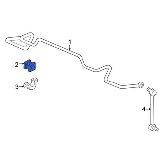 Honda OE - Rear Suspension Stabilizer Bar Bushing