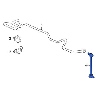 Honda OE - Rear Left Suspension Stabilizer Bar Link