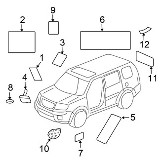 Honda OE - Information Labels - Labels