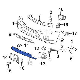 Honda OE - Front Valance Panel