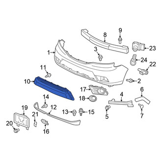 Honda OE - Front Lower Grille