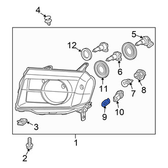 Honda OE - Side Marker Light Bulb