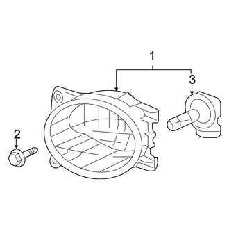 Honda OE - Front Lamps - Fog Lamps