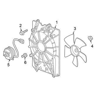 Honda OE - Cooling Fan