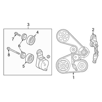 Honda OE - Cooling - Belts & Pulleys