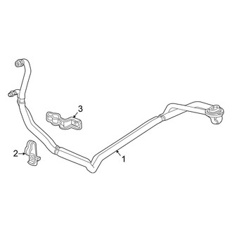 Honda OE - Air Conditioner & Heater - Rear A/C Lines