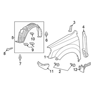 Honda OE - Fender & Components