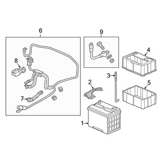 Honda OE - Electrical - Battery