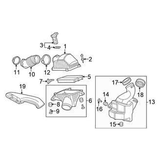 Honda OE - Engine / Transaxle - Air Intake