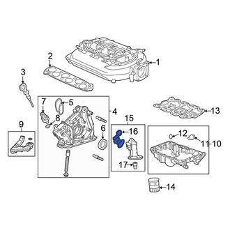 Honda OE - Engine Oil Filter Adapter Gasket