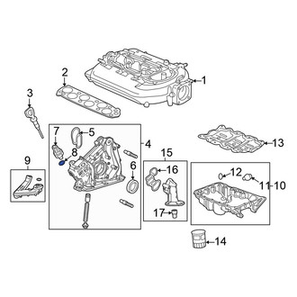 Honda OE - Engine Oil Pressure Switch Seal