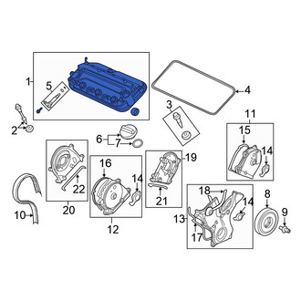 Honda OE - Front Engine Valve Cover