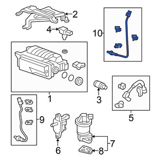 Honda OE - Rear Left Oxygen Sensor
