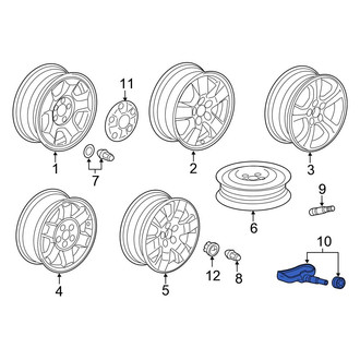 Honda OE - Tire Pressure Monitoring System (TPMS) Sensor